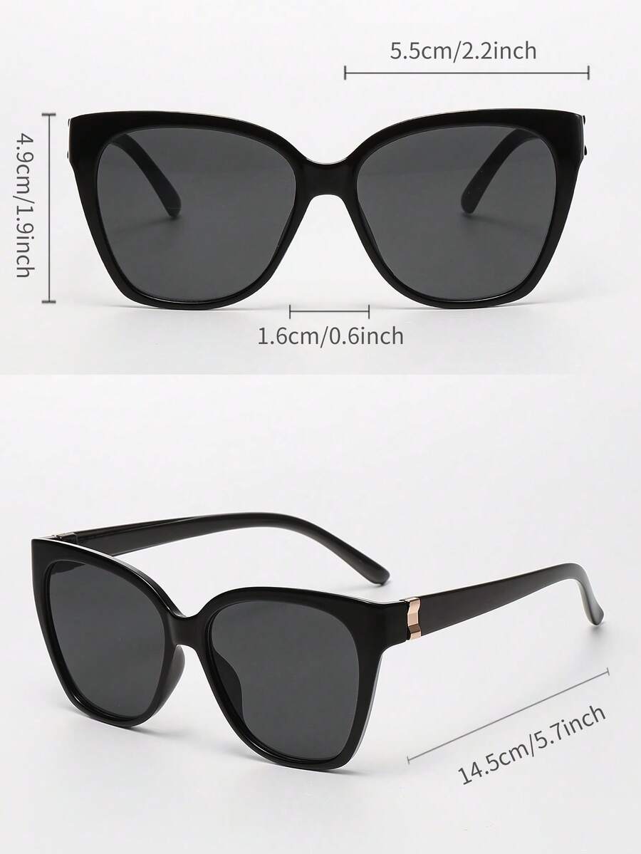 Gafas de sol cuadradas de marco grande