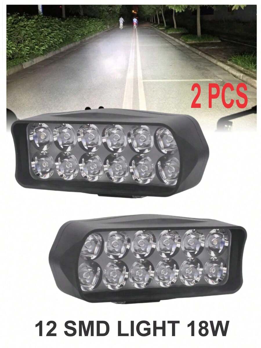 Faros de Led auxiliares alto luz delantera para coche o moto