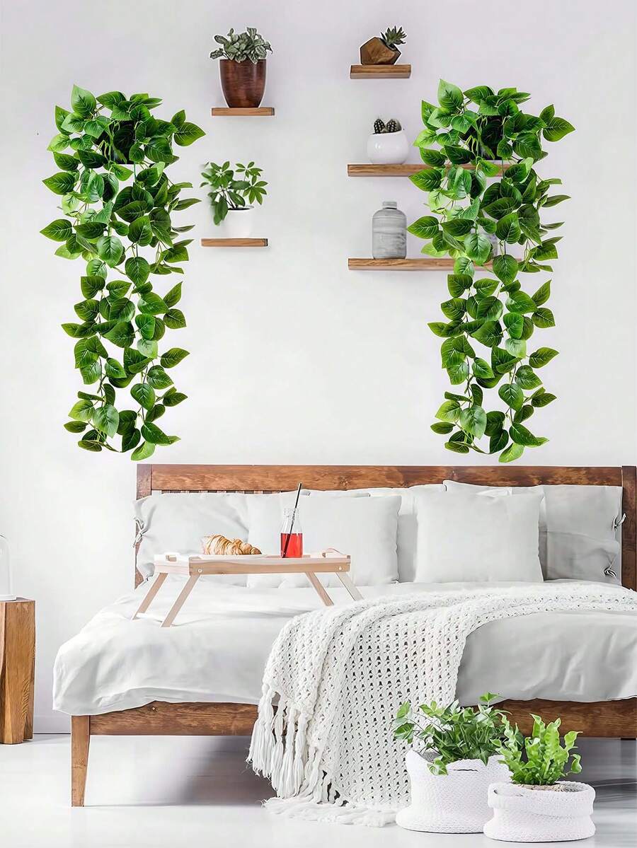Plantas artificiales, Plantas en maceta colgantes