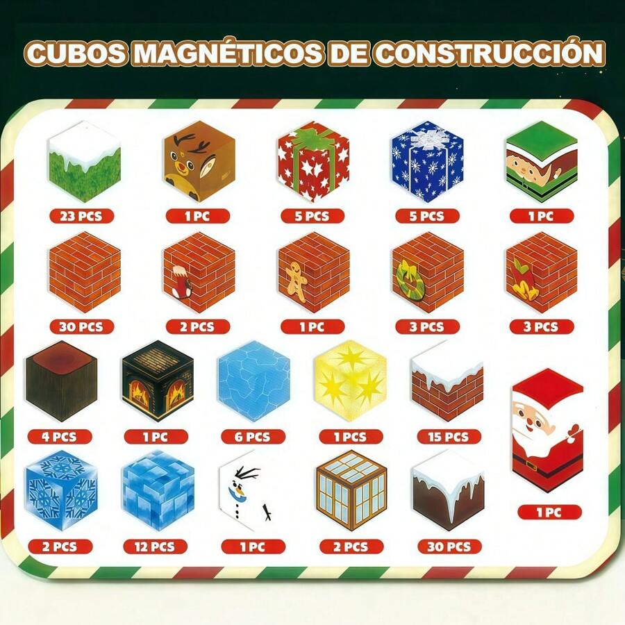 Juego de bloques de construcción magnéticos de 150 piezas