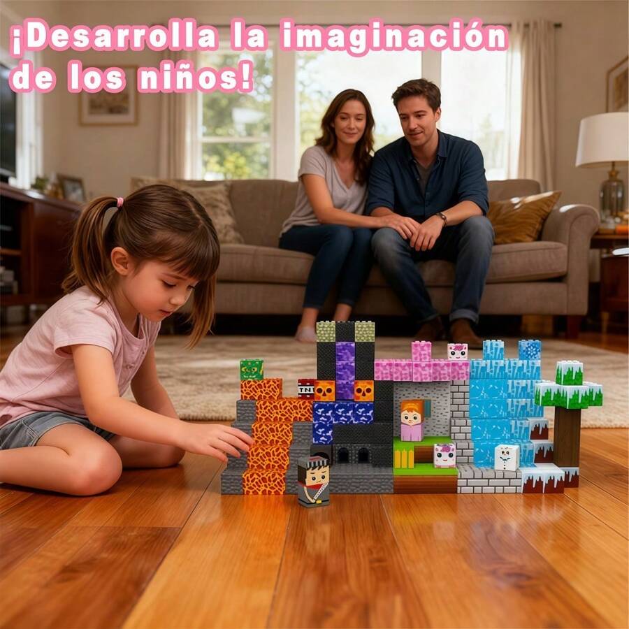 Juego de bloques de construcción magnéticos de 150 piezas