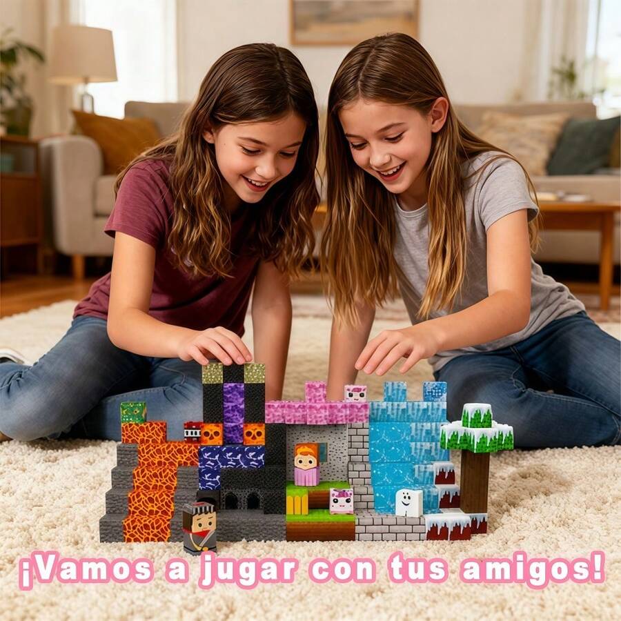 Juego de bloques de construcción magnéticos de 150 piezas