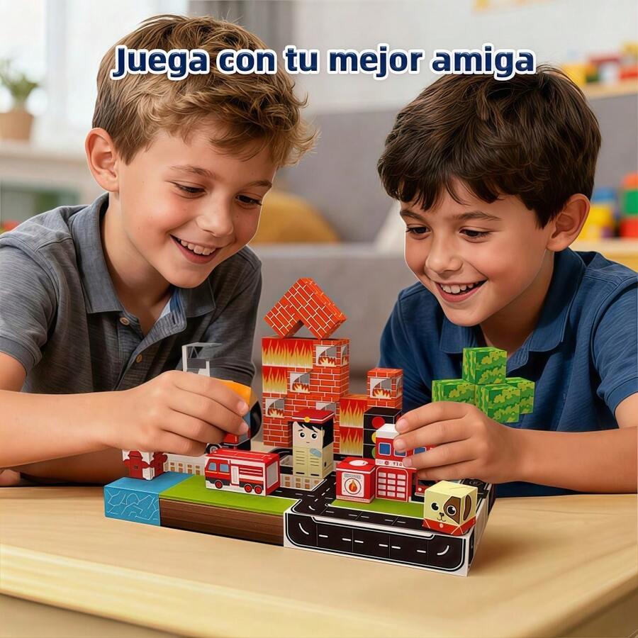 Set de 100 Bloques Magnéticos