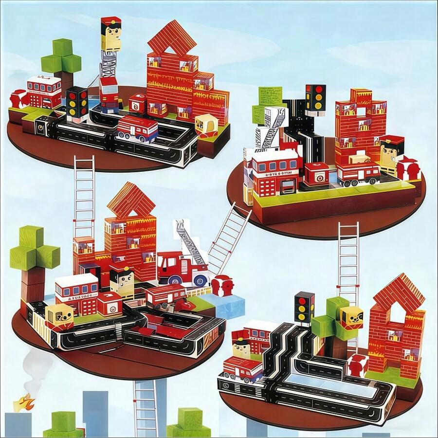 Set de 100 Bloques Magnéticos