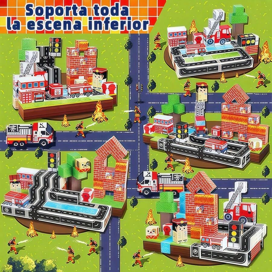 Set de 100 Bloques Magnéticos de Alta Resistencia