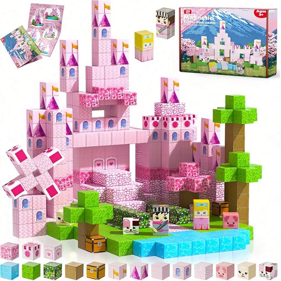 Set de 100 Bloques Magnéticos