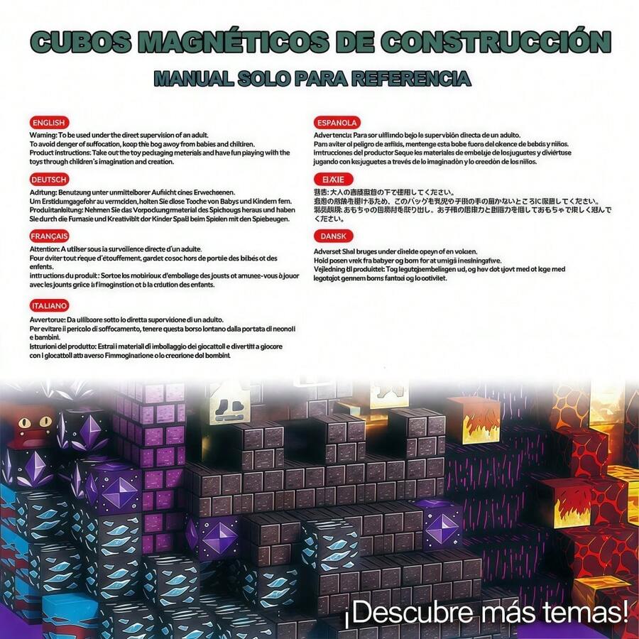 Set de 100 Bloques Magnéticos