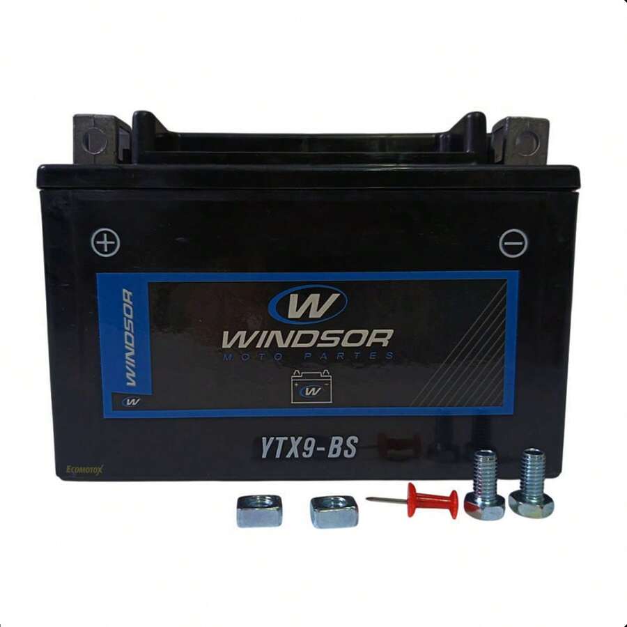 Batería para Motocicleta YTX9-BS NS200 RS200 Dominar400