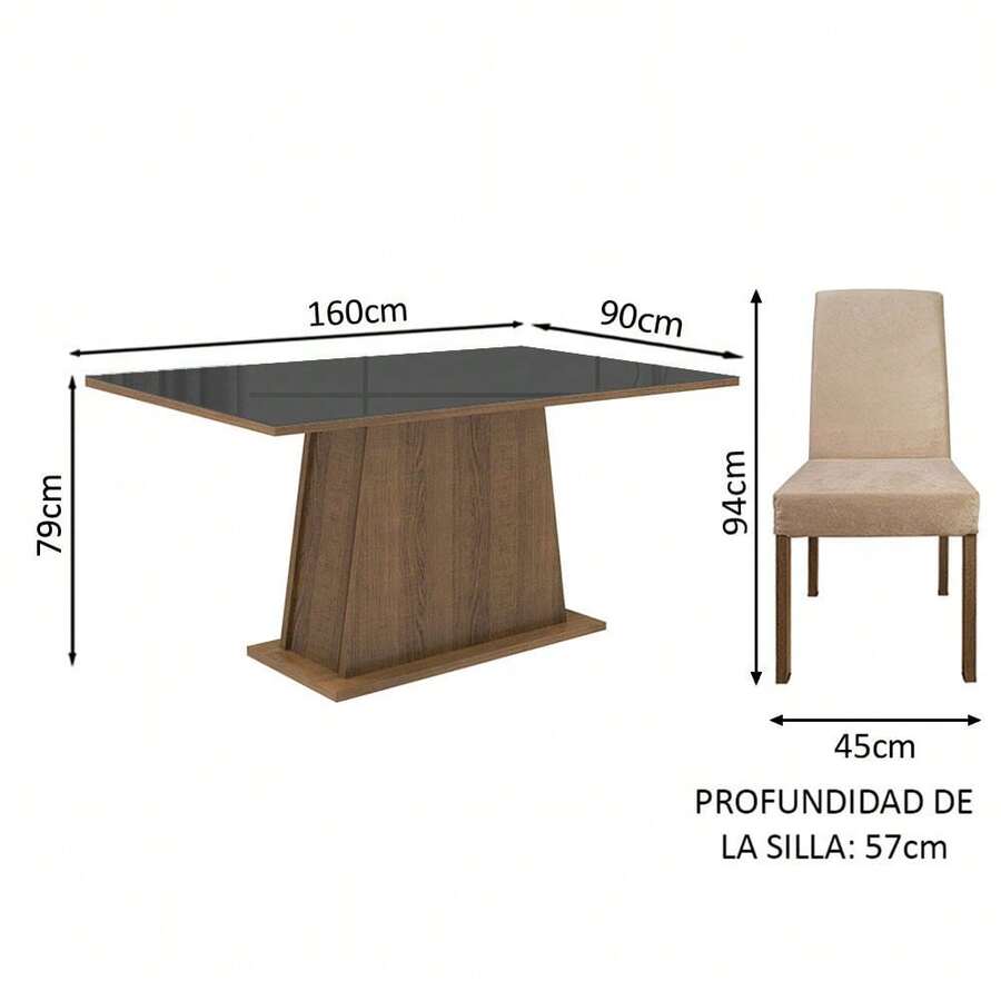 Mesa De Comedor Patricia Madesa