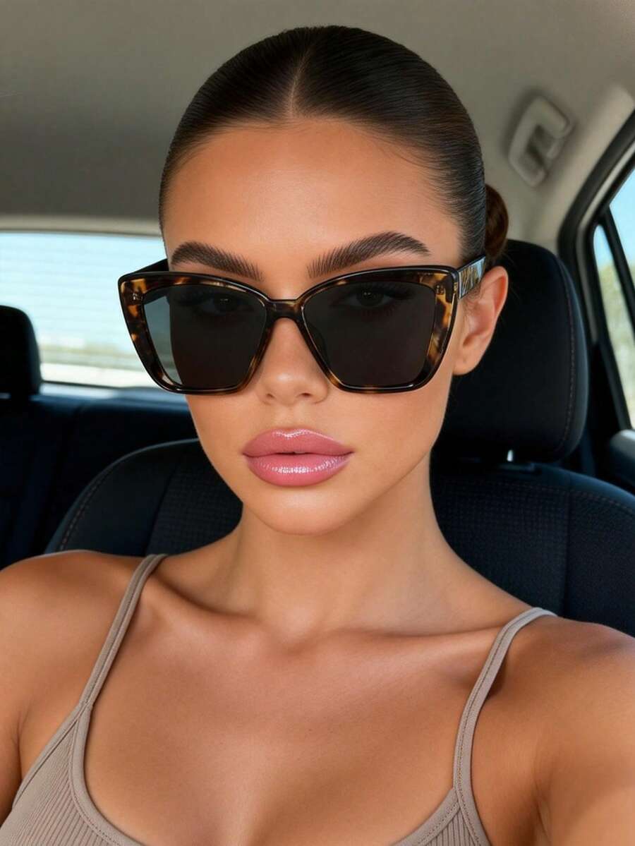 Gafas de moda de ojo de gato para mujer