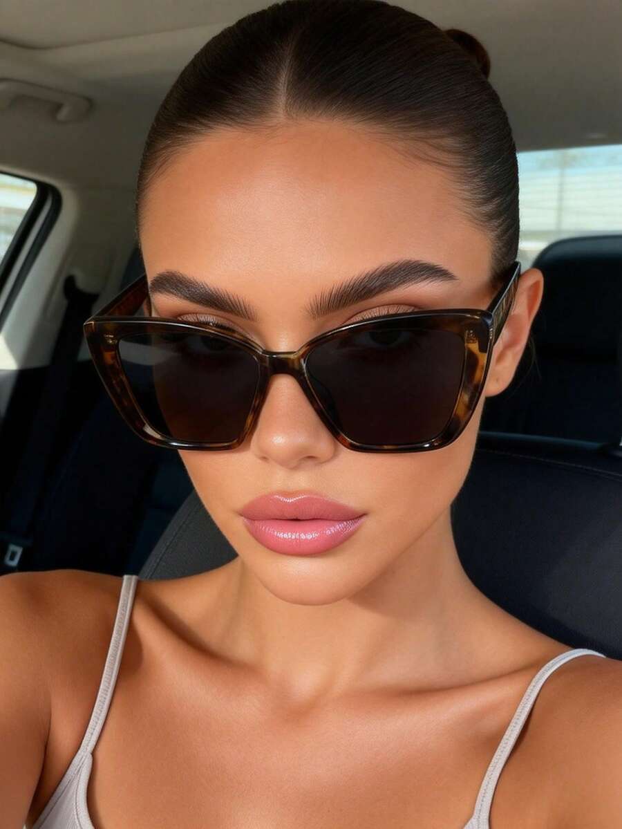 Gafas de moda de ojo de gato para mujer