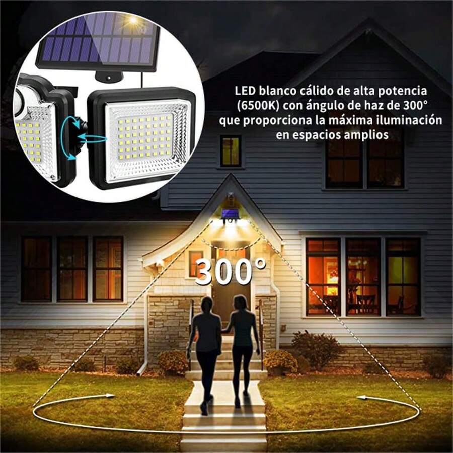Lámpara Solar De Pared