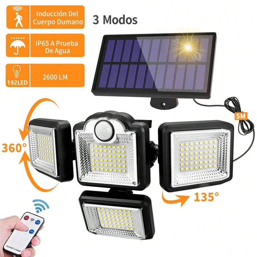 Lámpara Solar De Pared