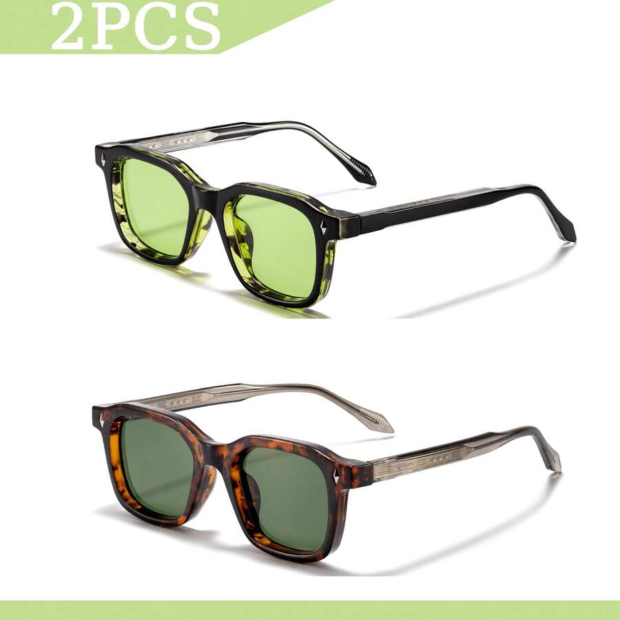 Gafas con diseño de patilla de metal