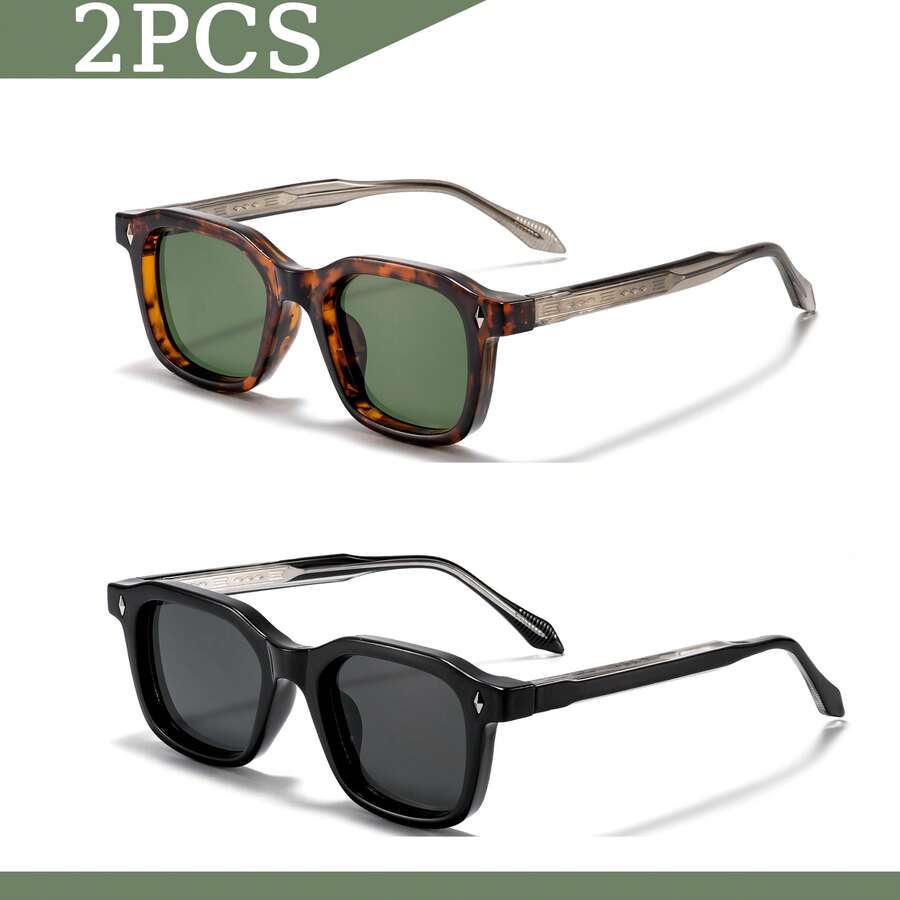 Gafas con diseño de patilla de metal