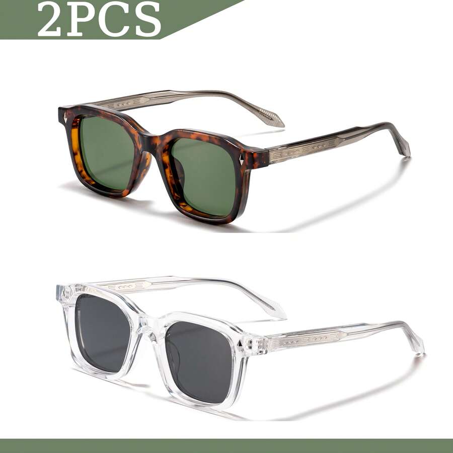 Gafas con diseño de patilla de metal