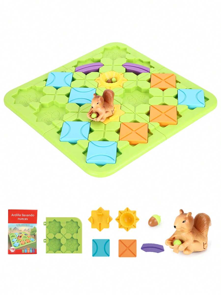 Juegos de mesa pista lógica de ardilla