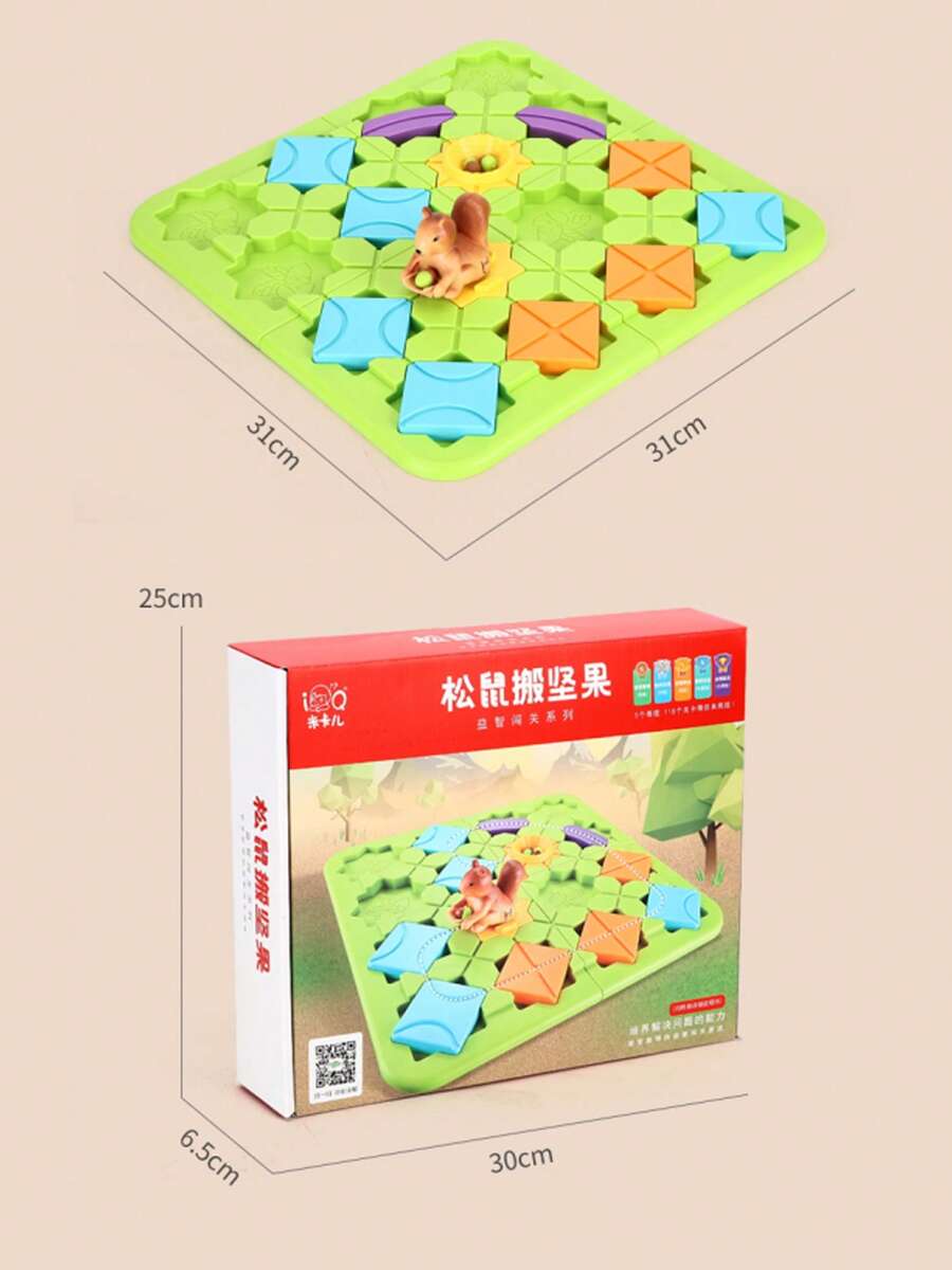 Juegos de mesa pista lógica de ardilla