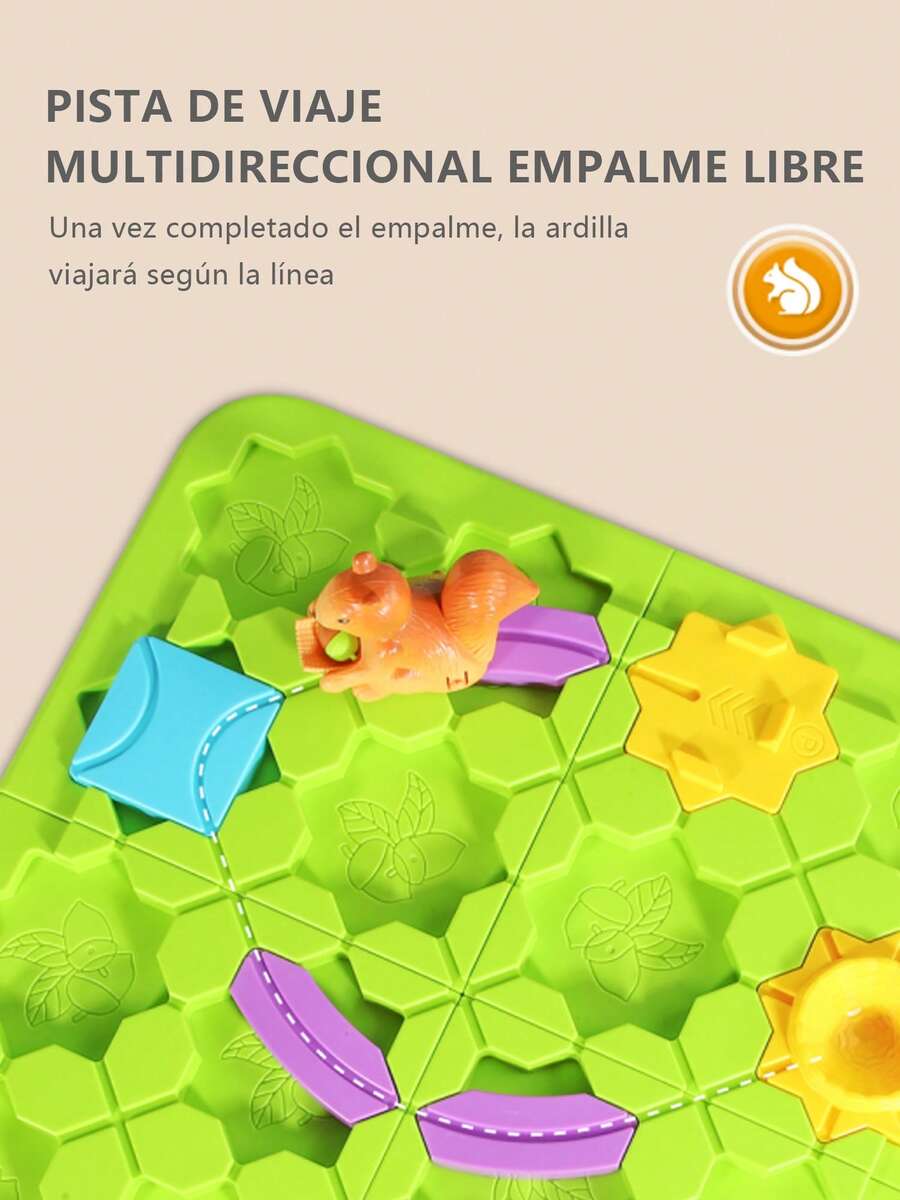 Juegos de mesa pista lógica de ardilla