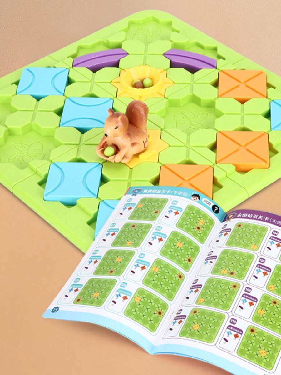 Juegos de mesa pista lógica de ardilla