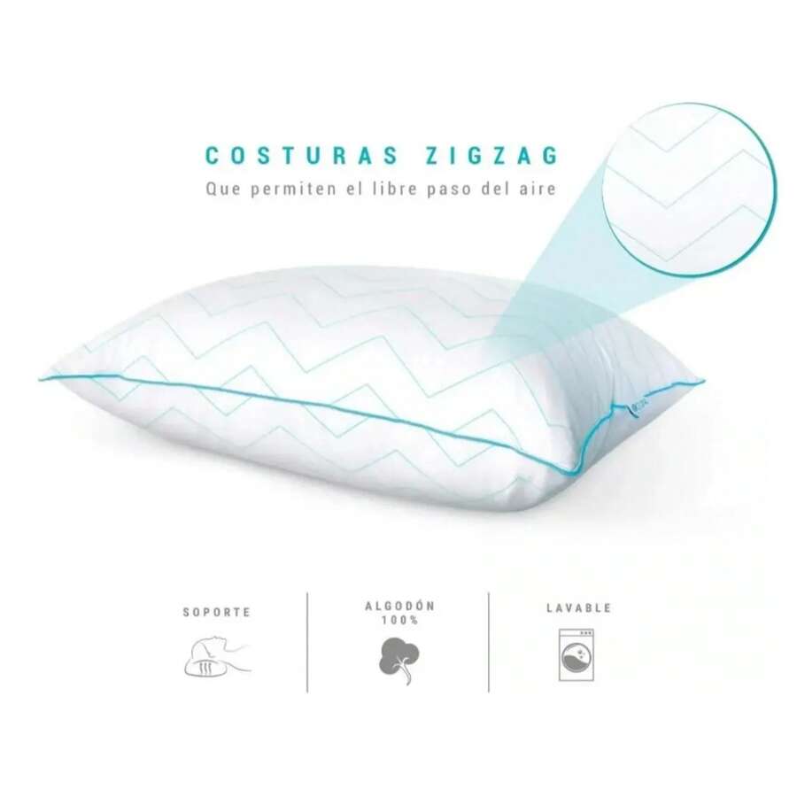 Almohadas 6 Pack Zigzag Estandar Tradicional