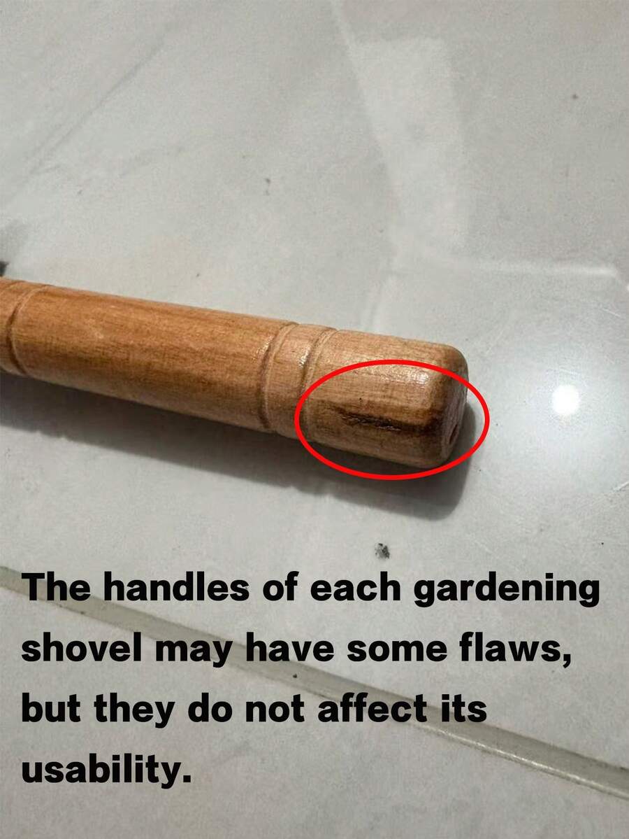 Juego de 3 palas de jardín de madera