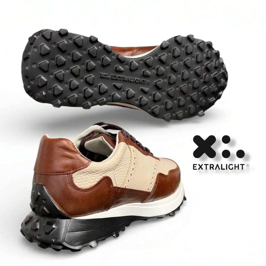 SNEAKERS TENIS CASUAL HOMBRE SUELA ANCHA DE MAXIMO CONFORT TECNOLOGIA EXTRA LIGHT PIEL GENUINA TOMAS IMAS HECHIO EN MEXICO