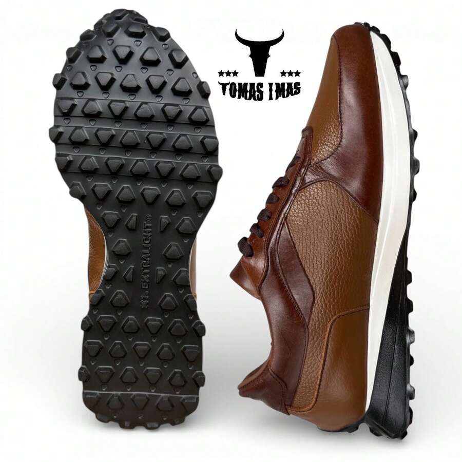 SNEAKERS TENIS DE VESTIR USO CASUAL U OFICINA MAXIMA COMODIDAD ESTILO FORMAL O DE LUJO EN PIEL AUTENTICA HECHO EN MEXICO