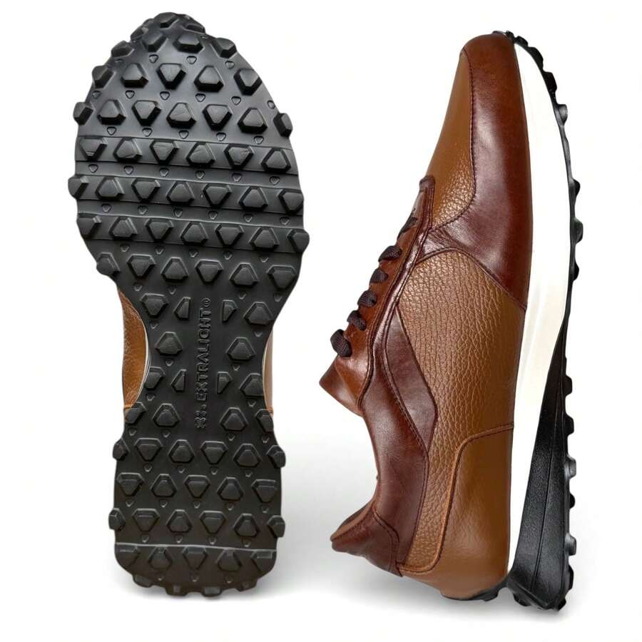 SNEAKERS TENIS DE VESTIR USO CASUAL U OFICINA MAXIMA COMODIDAD ESTILO FORMAL O DE LUJO EN PIEL AUTENTICA HECHO EN MEXICO