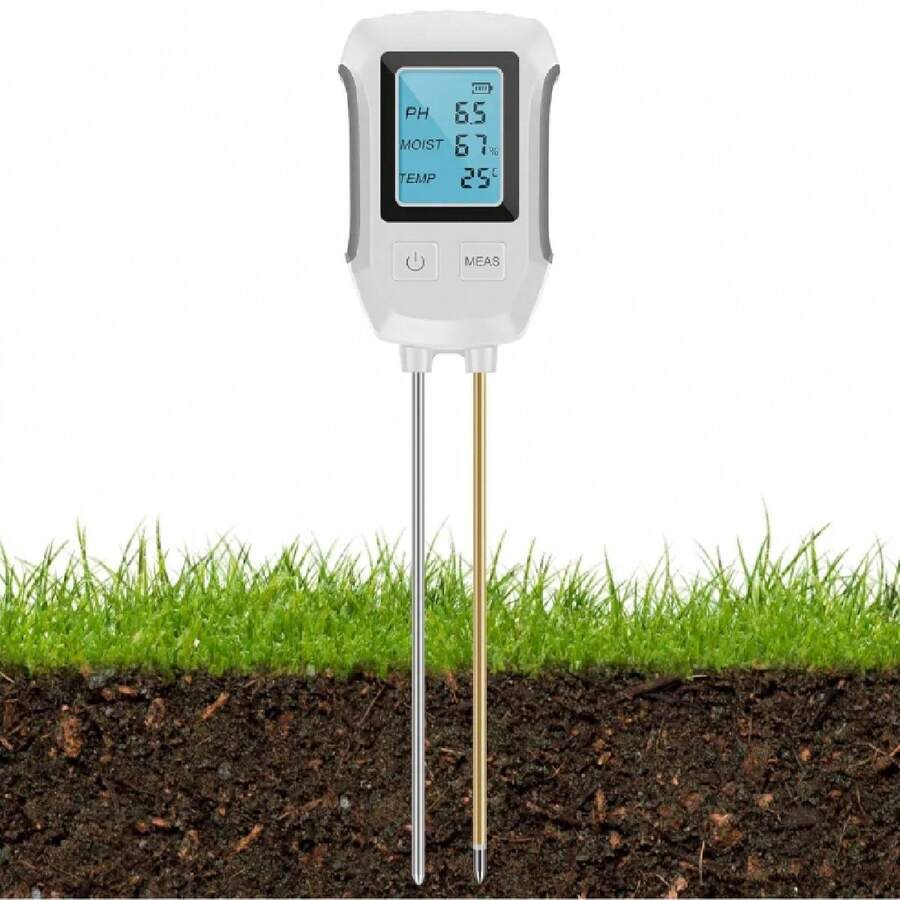 Medidor de Humedad de Plantas 3 en 1