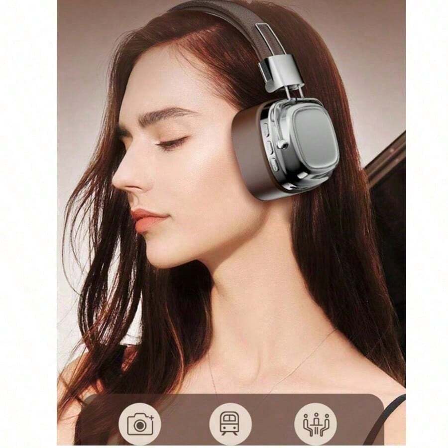 Auriculares portátiles Studio DJ estéreo Bluetooth 5.3