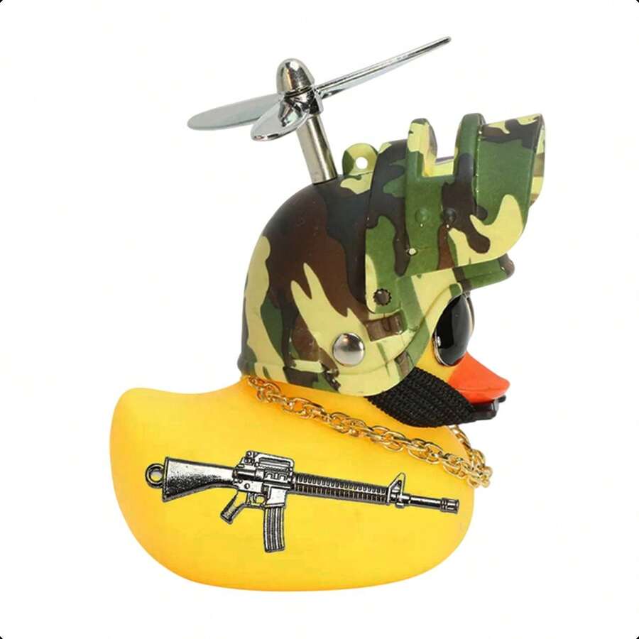 Patito Decorativo con Casco