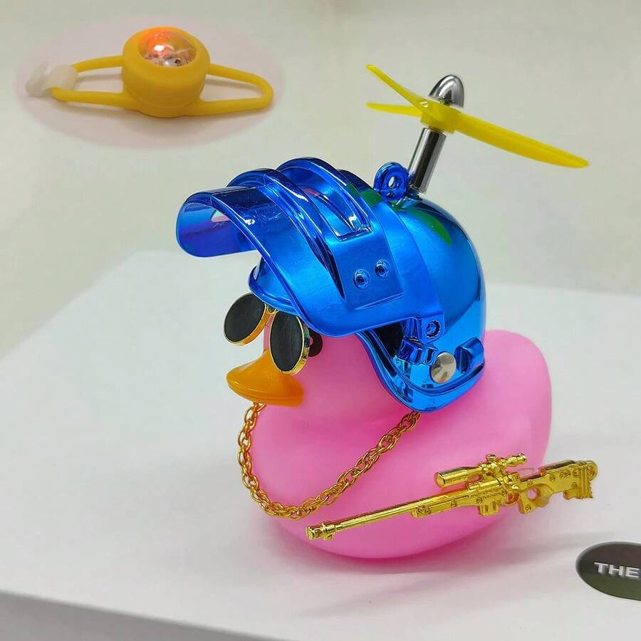 Patito Decorativo con Casco