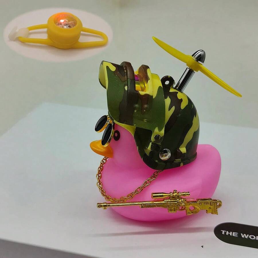 Patito Decorativo con Casco