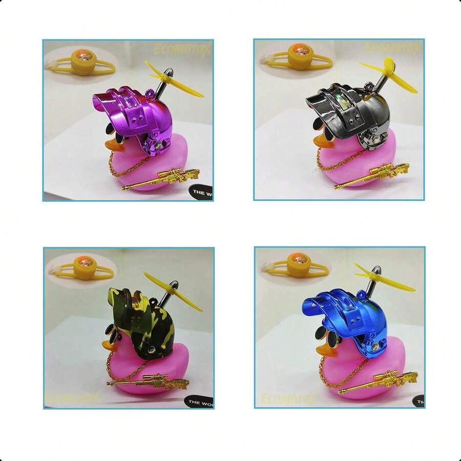 Patito Decorativo con Casco