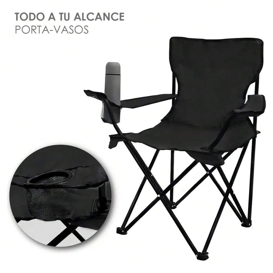Silla Plegable de Camping Portátil
