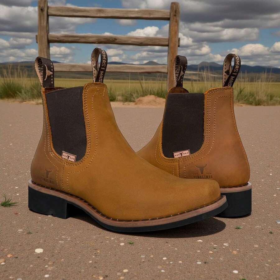 BOTINES ELEGANTES PARA CABALLERO EN DE ALTA CALIDAD RECONOCIDA MARCA TOMAS