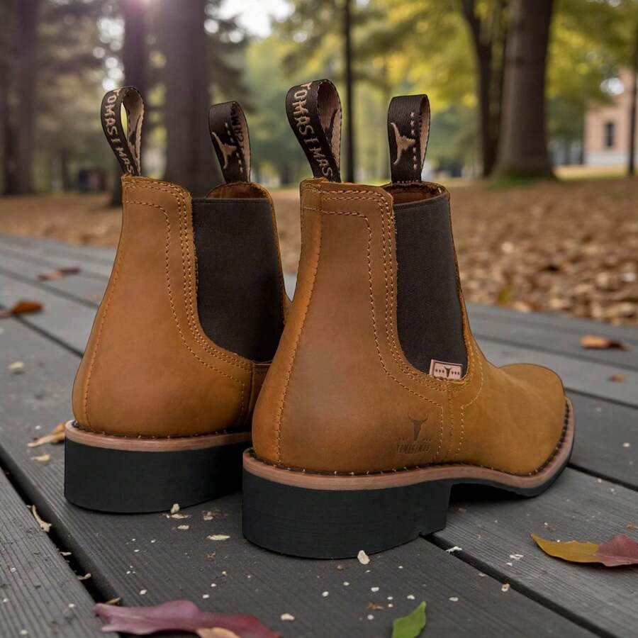 BOTINES ELEGANTES PARA CABALLERO EN DE ALTA CALIDAD RECONOCIDA MARCA TOMAS