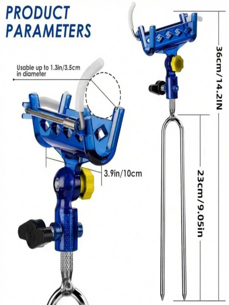Soporte ajustable para varilla de pesca