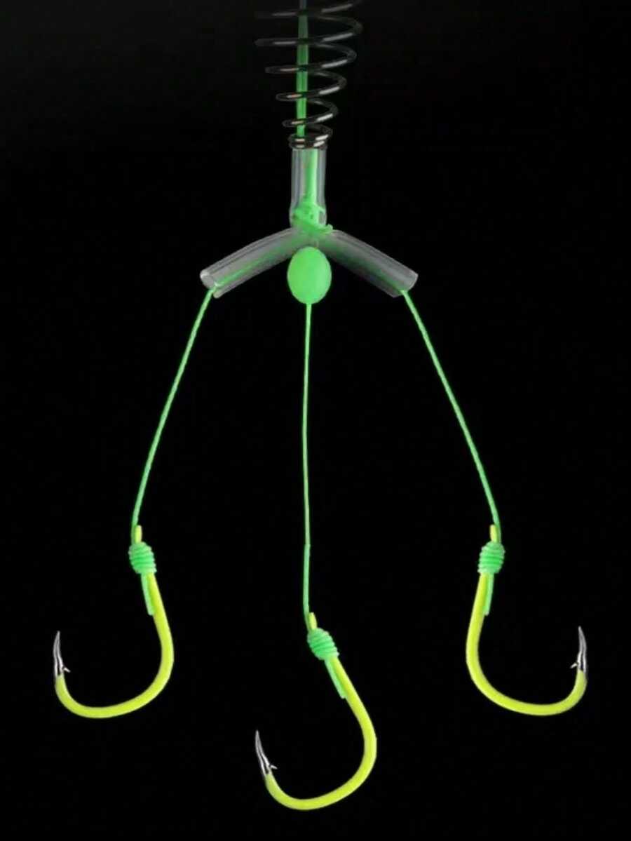 2 sets de 6 piezas de anzuelos de pesca