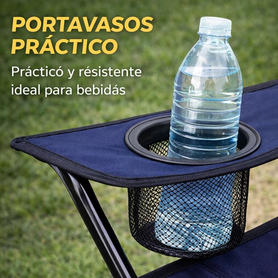 Silla Plegable de Camping Portátil