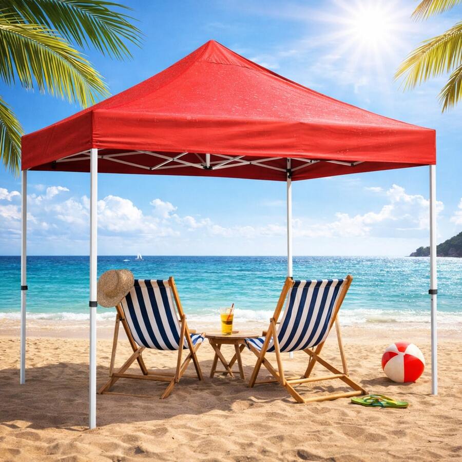 Carpa Plegable 3x3m Impermeable Resistente