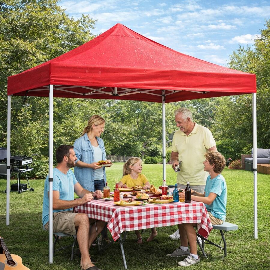 Carpa Plegable 3x3m Impermeable Resistente