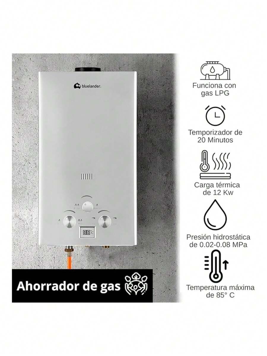 Calentador de Agua de Gas LP