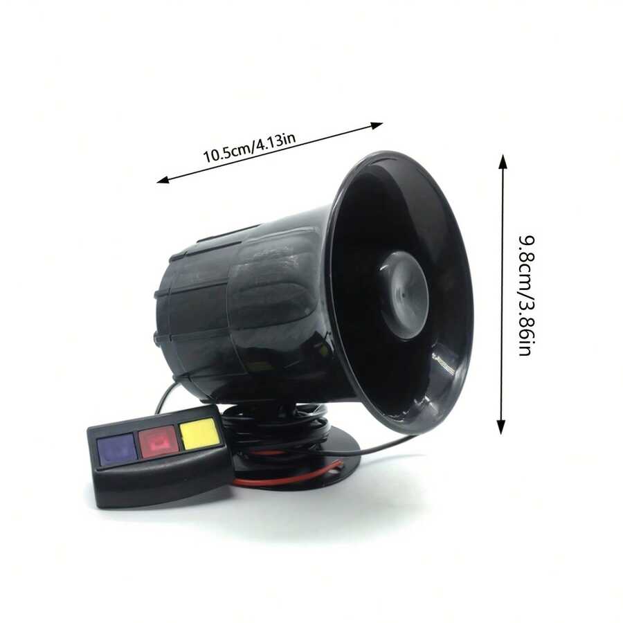 Bocina de 3 tonos de 12V