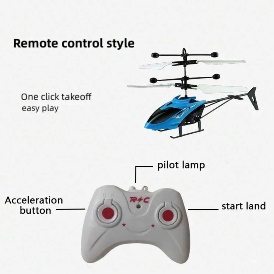 Helicópteros RC seguros y remotos