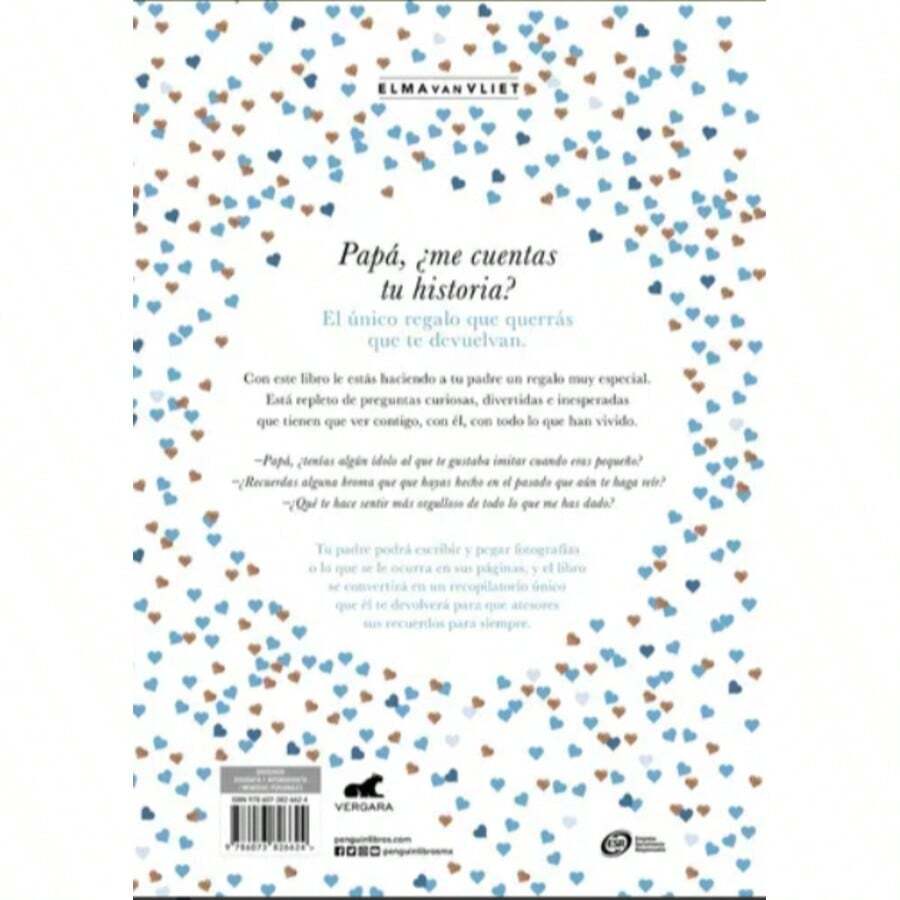 Libro Papá ¿Me Cuentas Tu Historia?
