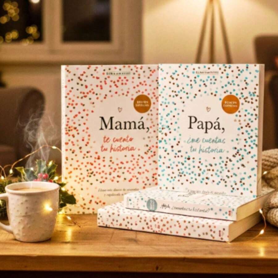 Combo Libros Papá y Mamá Cuéntame tu Historia