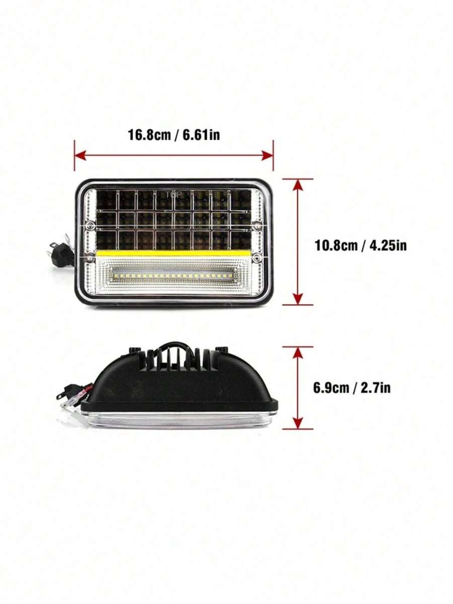 Faros led cuadrados