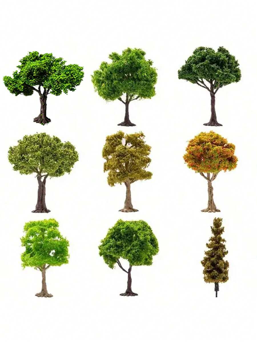 10-15cm Árboles de pino en miniatura,